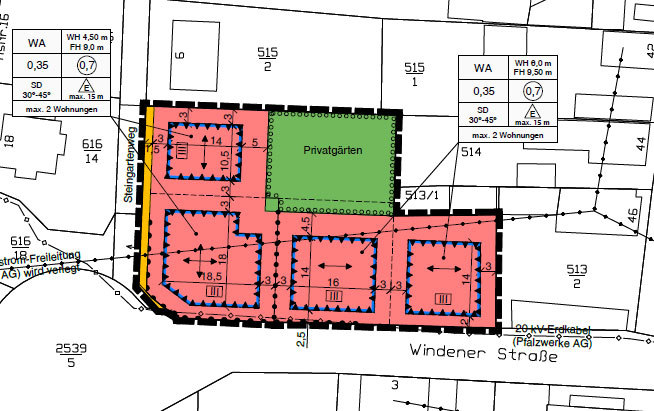 Windener-Str. B-Plan 1