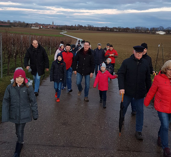 CDU - Glhweinwanderung 2020 - 1